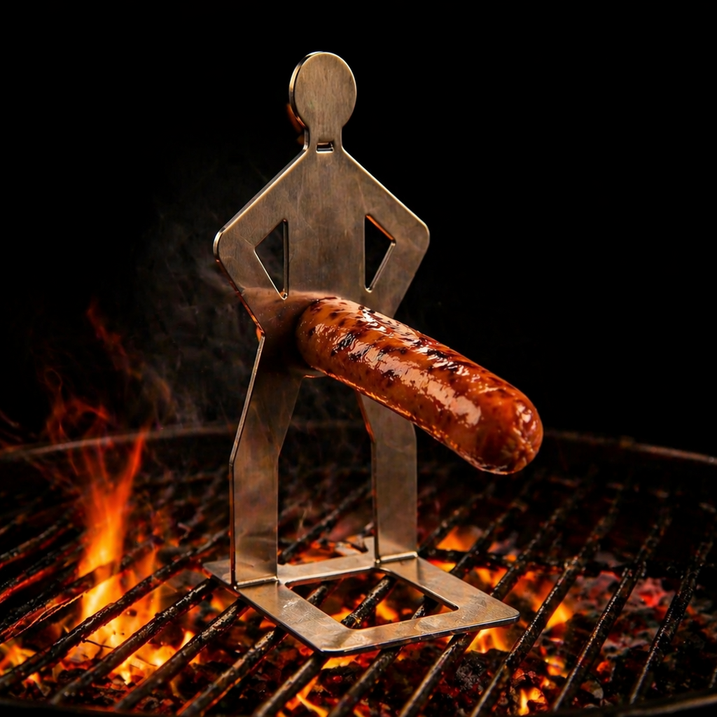 Hold My Wurst™ – Der frechste Wursthalter für den perfekten Grillgenuss