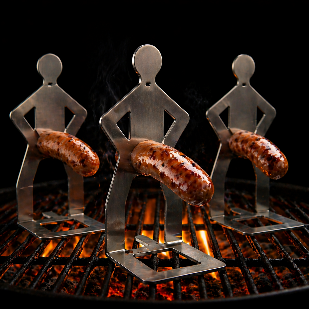 Hold My Wurst™ – Der frechste Wursthalter für den perfekten Grillgenuss